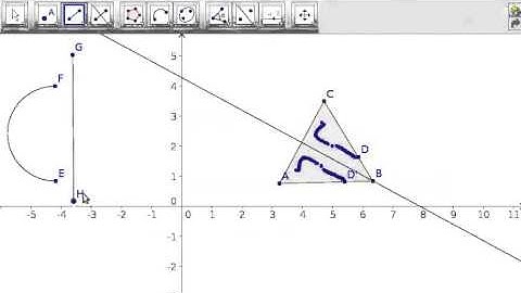 Symmetrical Transformation in Geogebra - English