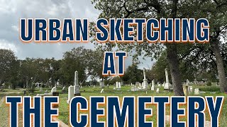 Join me for watercolor sketching at Oakwood Cemetery by ArroLyfe ART 215 views 5 months ago 17 minutes