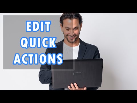 How to Edit Quick Actions in the Action Center on Windows 10 hqdefault