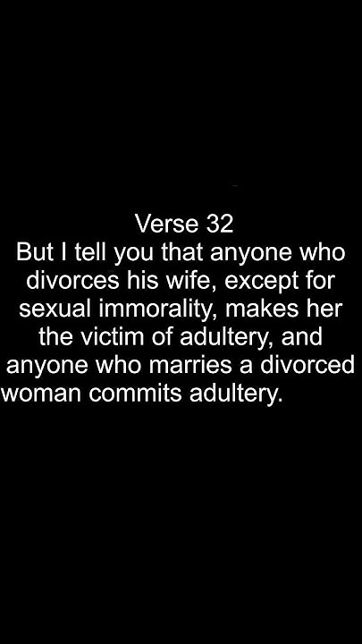 bible-verses-about-adultery-matthew-5-verse-31-to-32-youtube