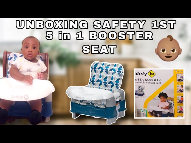 Safety 1st Sit, Snack & Go Feeding Booster Seat - Green