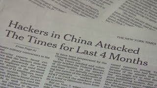 The New York Times says it was targeted by Chinese hackers 2/1/2013