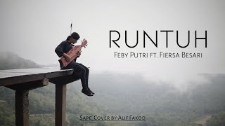 Feby Putri ft. Fiersa Besari - Runtuh (Sape' Cover by Alif Fakod)
