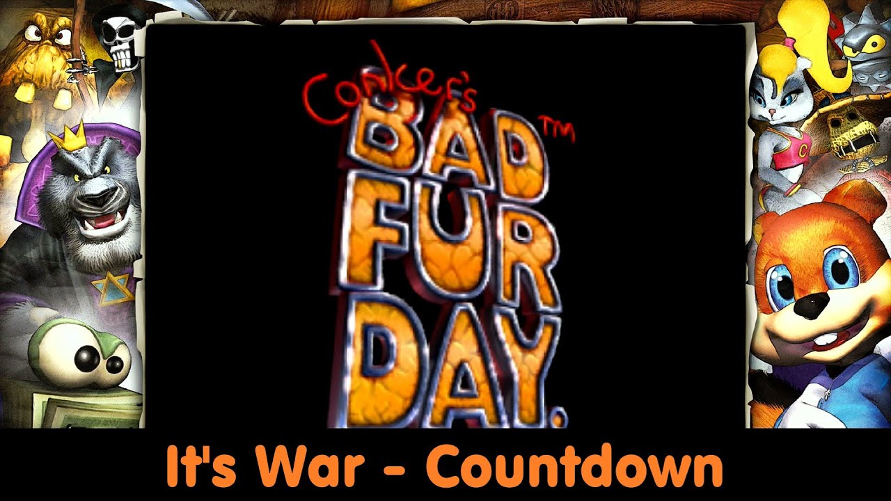 Conker's Bad Fur Day - Casualty Dept, It's War