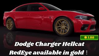 （Expired ）Dodge Charger SRT Hellcat RedEye in gold | CSR2 Racing