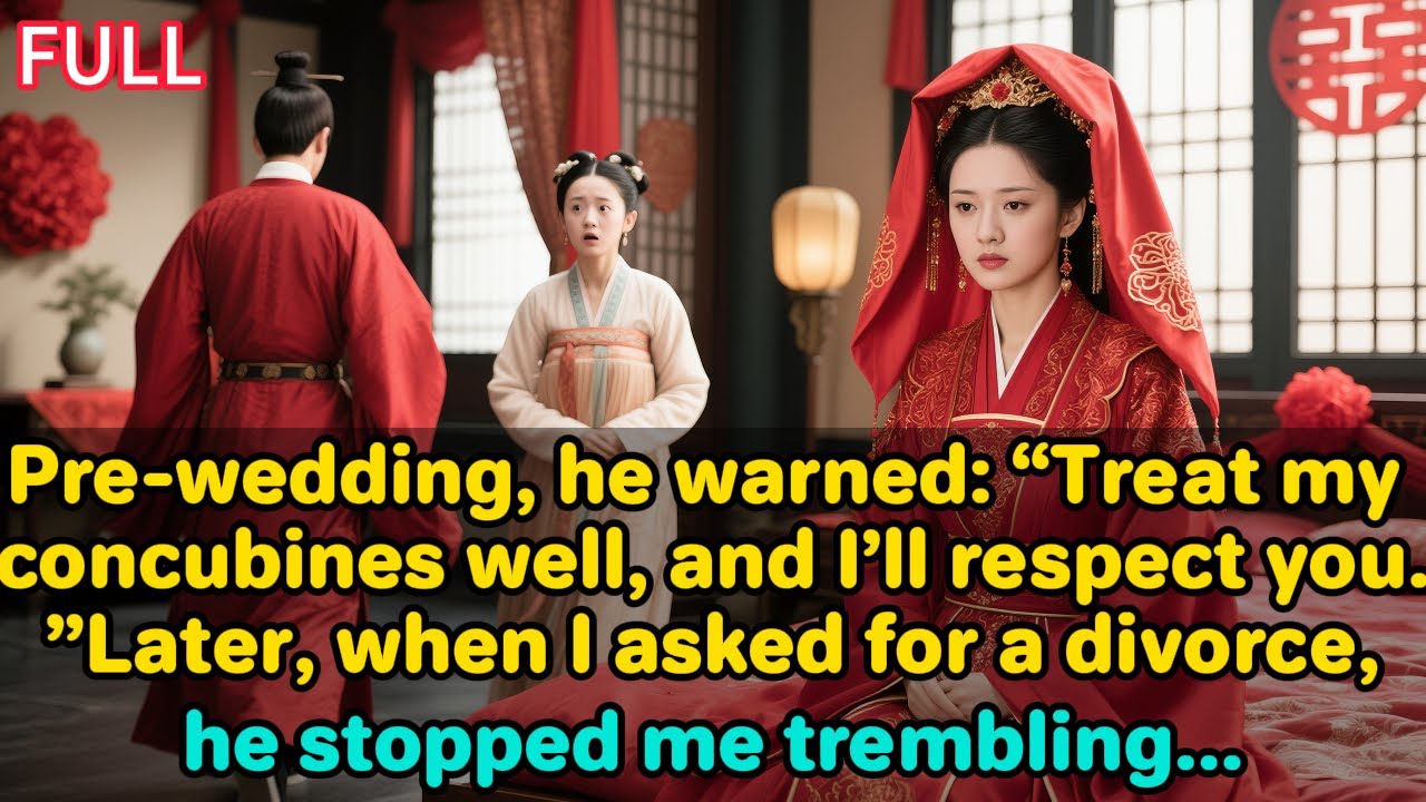 Pre-wedding, he warned: “Treat my concubines well, and I’ll respect you.” when I asked for a divorce