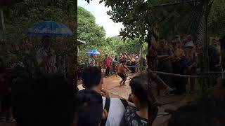 Tradisi nikah adat (penyambutan mempelai pria)