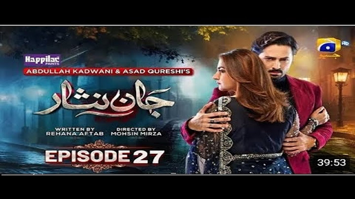 Jaan Nisar Ep 27 - [Eng Sub] - Digitally Presented by Happilac Paints - 5th July 2024 - Har Pal Geo