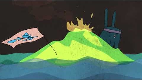 TupiTube Desk The Rabbit Island