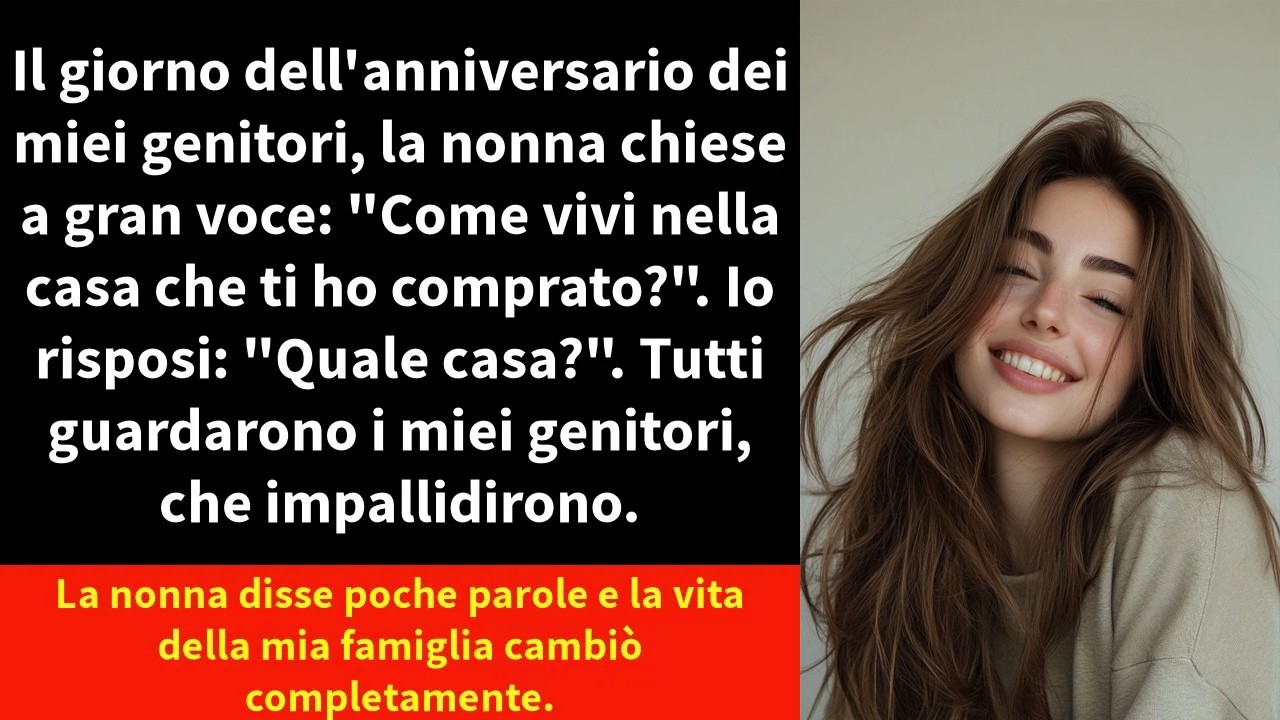 Il silenzio nel ristorante era così totale che sentivo il mio stesso cuore battere. Poi nonna Ruth, seduta accanto a me, ha chiesto ad alta voce: "Gloria, ti piace la casa che ti ho regalato per...