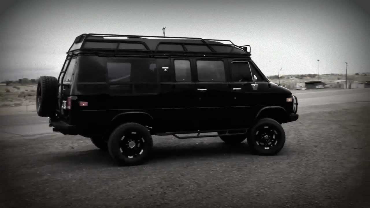 lifted 4x4 van