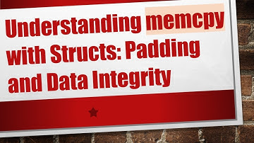 Understanding memcpy with Structs: Padding and Data Integrity