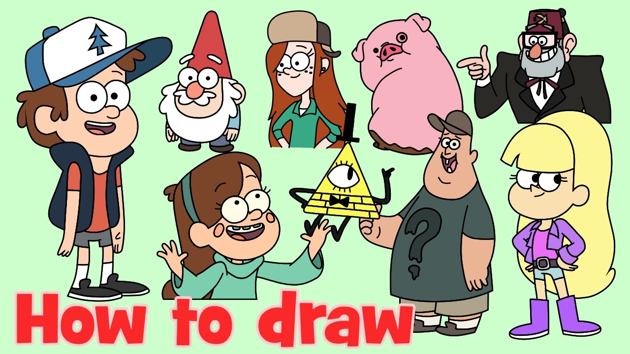 More on how to draw Dipper More on how to draw Dipper