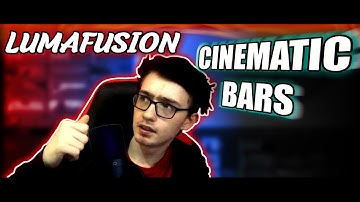 How To Make Quick and Easy Cinematic Bars - LumaFusion 2.0