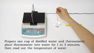 A full set of demo video of DahoMeter liquids density meter / tester, densimeter DH 300L
