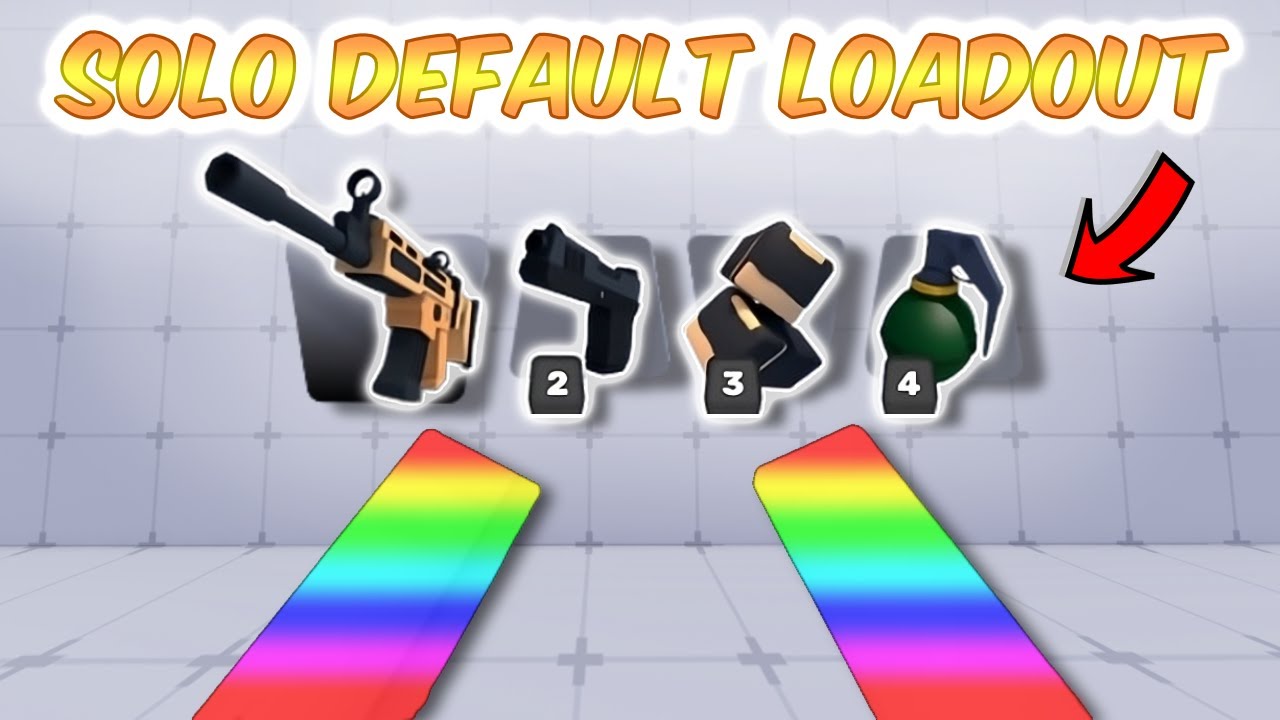 RETO para PROS con DEFAULT LOADOUT en ROBLOX RIVALS - YouTube