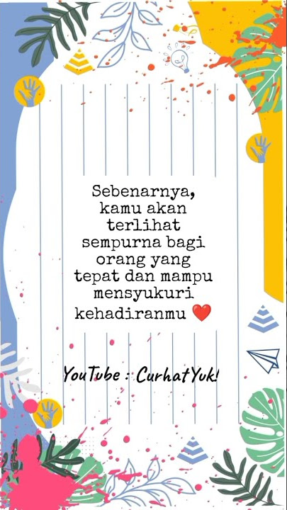 STATUS WHATSAPP TERBARU 2022 #kesempurnaan #2022 #curhatyuk #shorts #motivasi