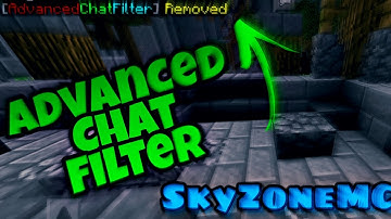 AdvancedChatFilter | PocketMine-MP Plugin Speedcoding #2 | SkyZoneMC