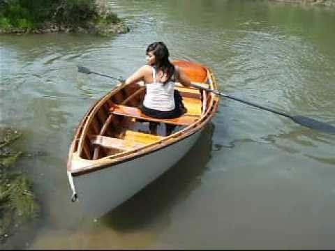 rowing the lonestar twelve rowboat - youtube