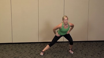 Dynamic Warmup Exercises | How to Side Lunge Sitback