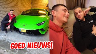 GOED NIEUWS OVER DE LAMBO & PRATEN OVER ONZE VRIENDSCHAP!