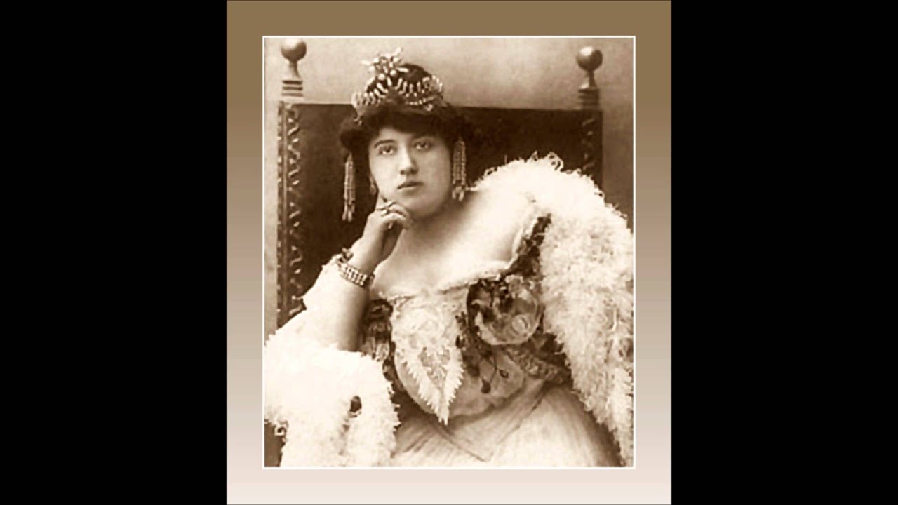 Soprano EUGENIA BURZIO - Adriana Lecouvreur - 