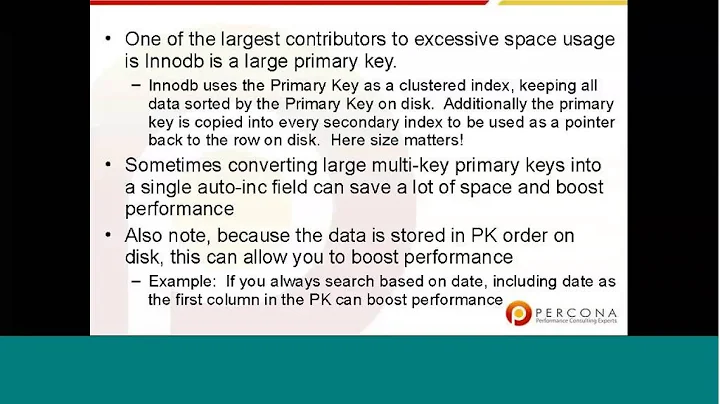 Switching to InnoDB from MyISAM