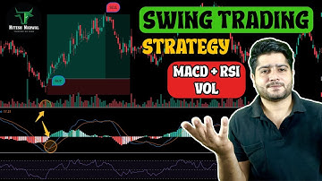 Swing Trading Strategy | MACD + RSI + Volume Trading Strategy | By Hitesh Narwal