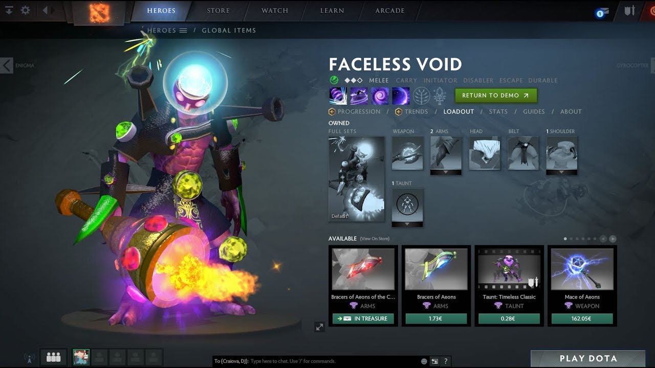 Void set