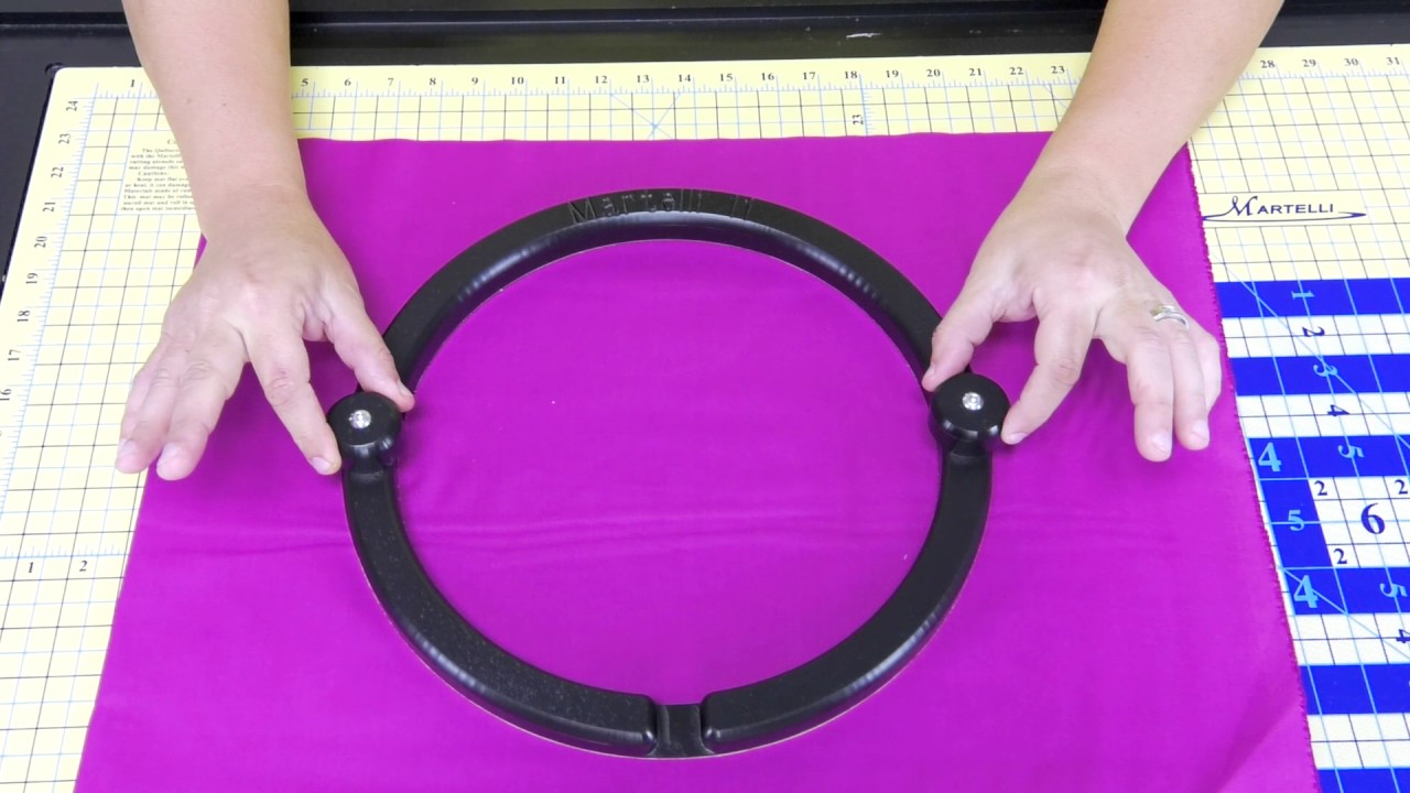 Free Motion Quilting Hoop Set