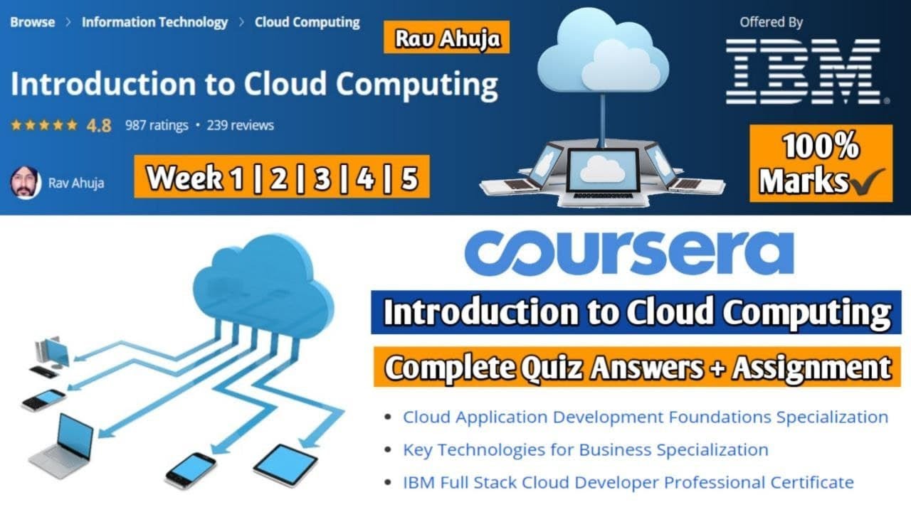 introduction to cloud computing coursera assignment