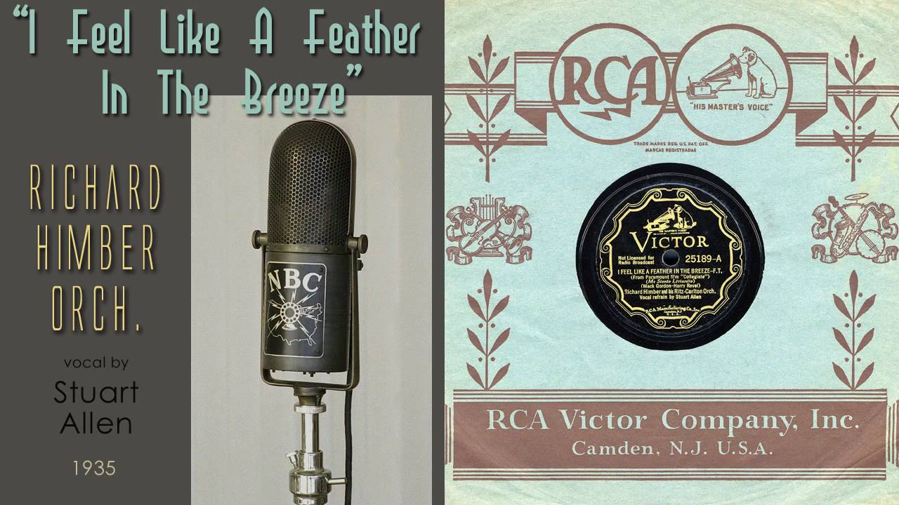 1935, I Feel Like A Feather In The Breeze, Richard Himber Orch. HD 78rpm