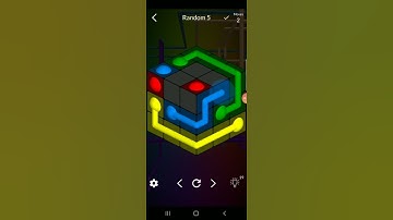 How to solve cube connect (random level 5)