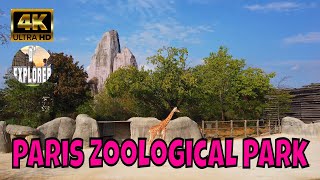 🇫🇷Best Zoo in PARIS》Paris Zoological Park (Parc zoologique de Paris) 2022【4K】