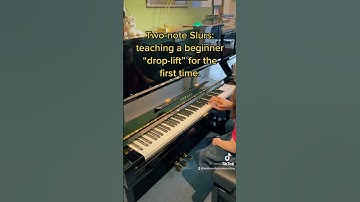 Two-note slurs: teaching “drop-lift” the first time.