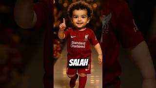 FOOTBALLERS AS BABIES #shorts #football #ai