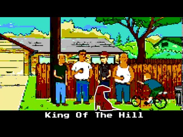 King of the Hill intro gets the pixel art treatment, and it's glorious