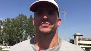 USC DC Justin Wilcox post-practice 9/9/15