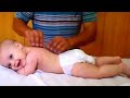 Try Not To Laugh : Cutest Baby Reaction when Being Massage | Funny Videos