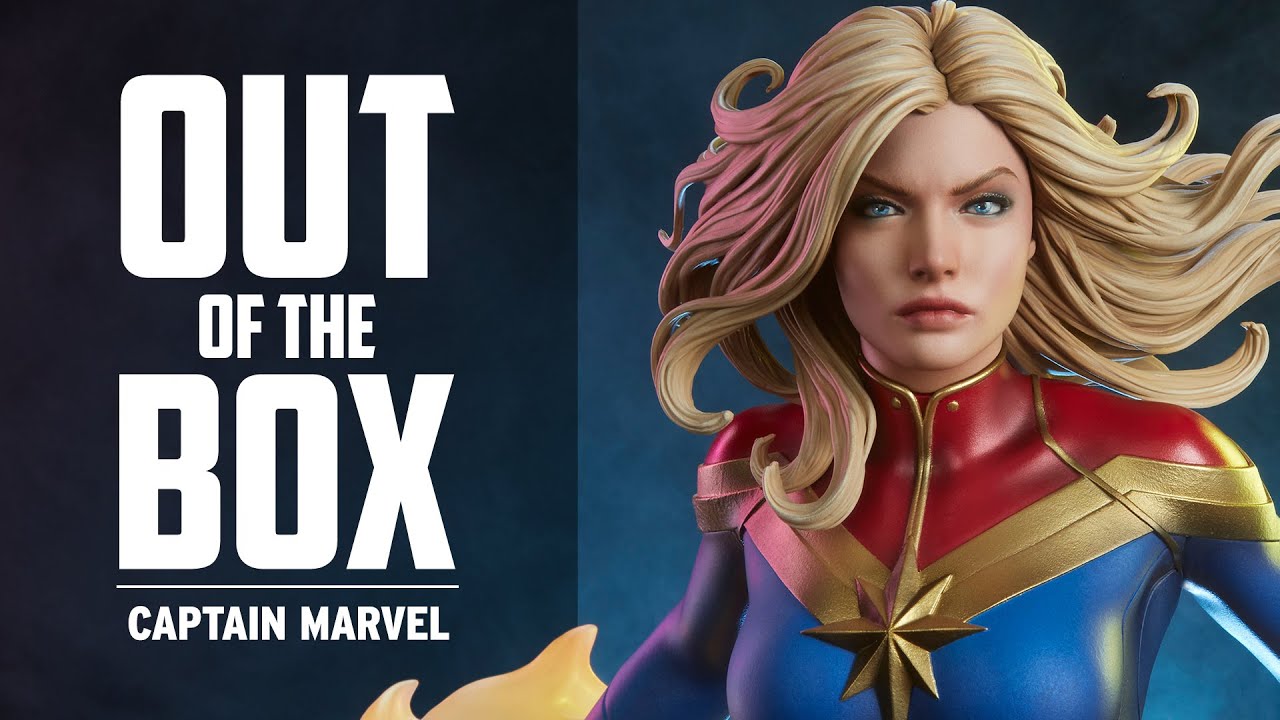 Captain Marvel Premium Format Figure Unboxing | Out of the Box