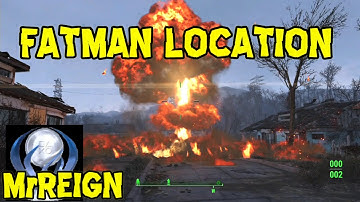 Fallout 4 - Fatman Nuke Launcher Location - 1080p