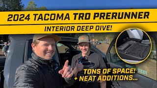 Tacoma TRD PreRunner Interior Deep Dive! Super Neat Features...