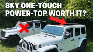 Is The Jeep Wrangler Sky One-Touch Power-Top Worth It? Comparison & Review screenshot 4