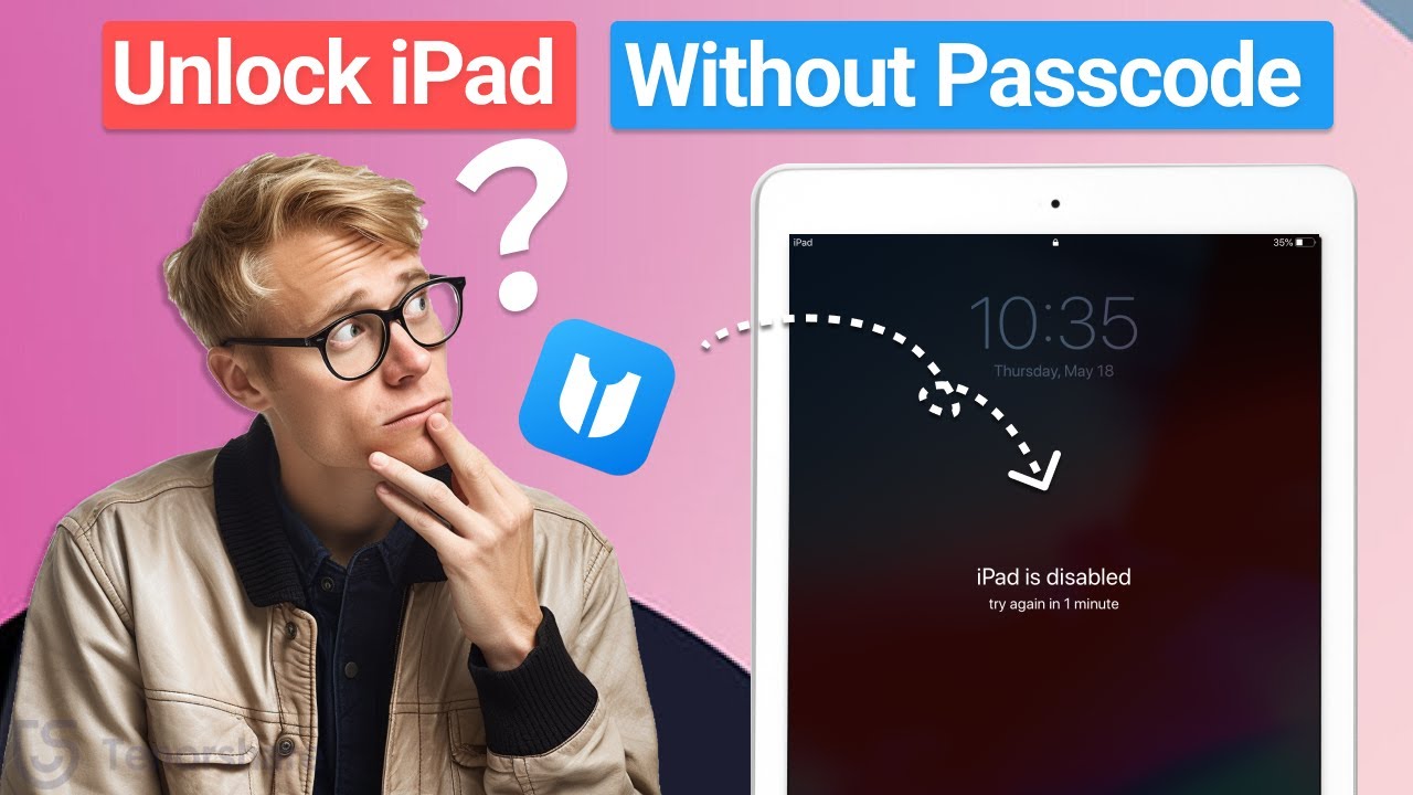 How To Unlock Ipad Without Passcode Or Itunes Youtube