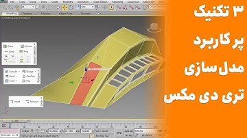 3ds Max Modeling Tutorial 😍  آموزش مدلسازی یا مدلینگ حرفه ای در تری دی