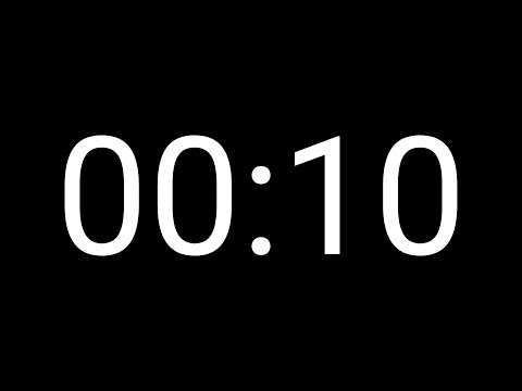 YouTube 1 - 10 Second (Seconds that can divide 1) Timer on YouTube with computer Keyboard