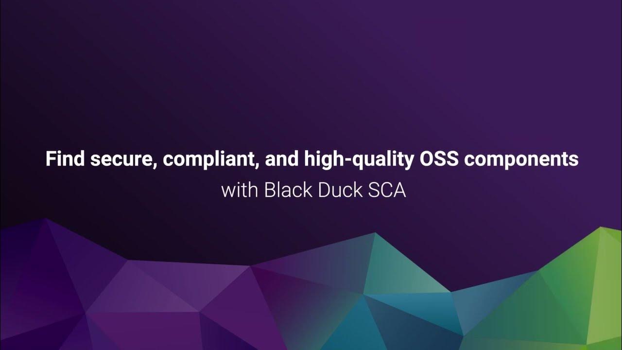 3. Black Duck 핵심 기능 Black Duck SCA로 안전하고 규정을 준수하는 고품질 OSS 구성 요소 찾기