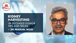 Kidney harvesting in deceased donor  Tips and Tricks -  Dr Pranjal Modi