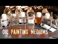 How to use Mediums in Oil Painting and the "Fat over lean" Rule