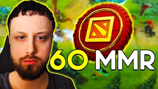 RISKING 60 MMR WITH DOUBLE DOWN TOKEN - Crownfall Update